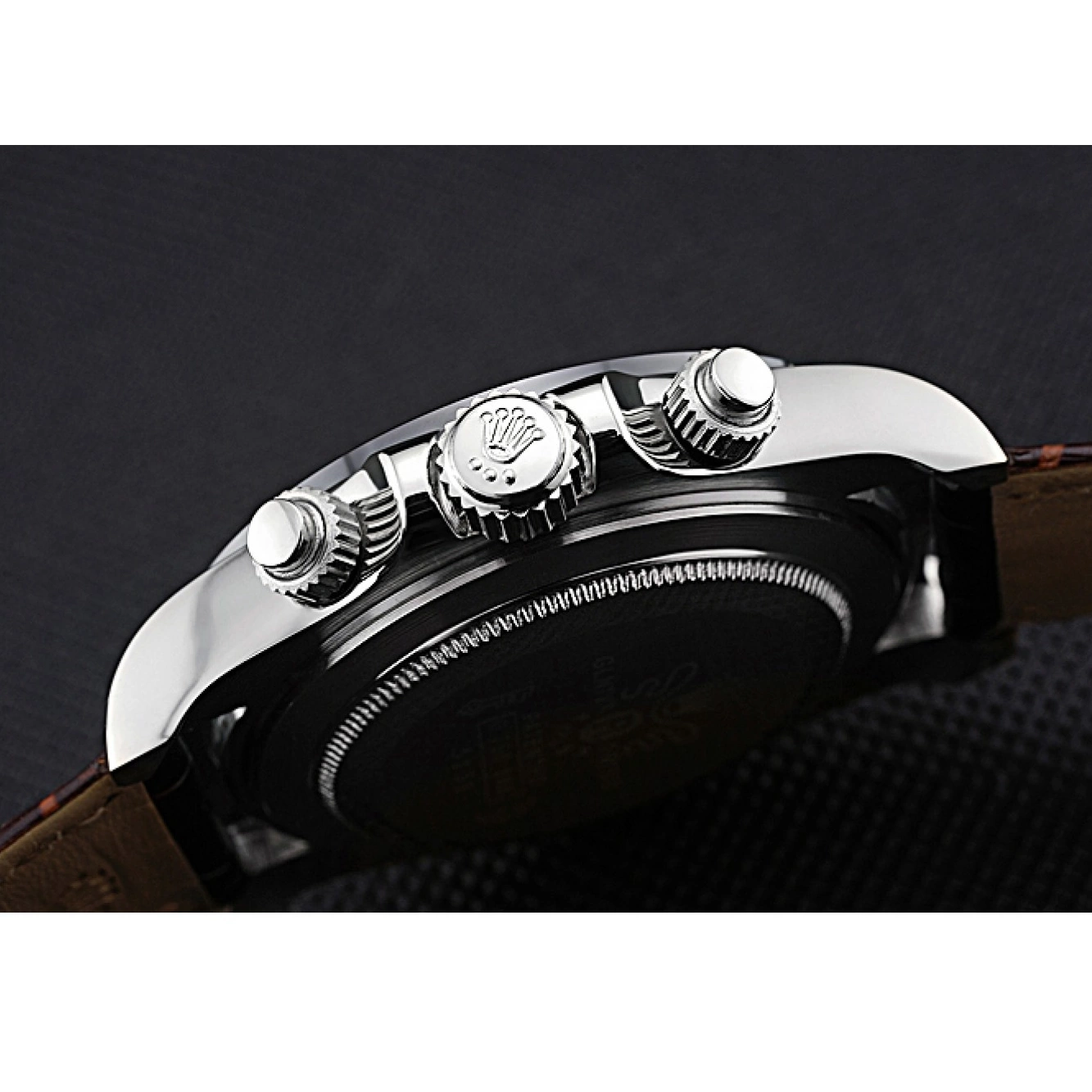 Best AAA Replica Sites Rolex White Dial 622631 Daytona Case Steel Bracelet Cosmograph Brown Stainless Leather 0602
